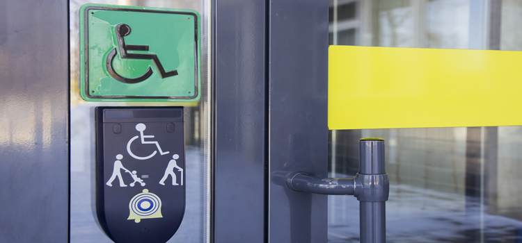 automatic handicap door opener in Brea