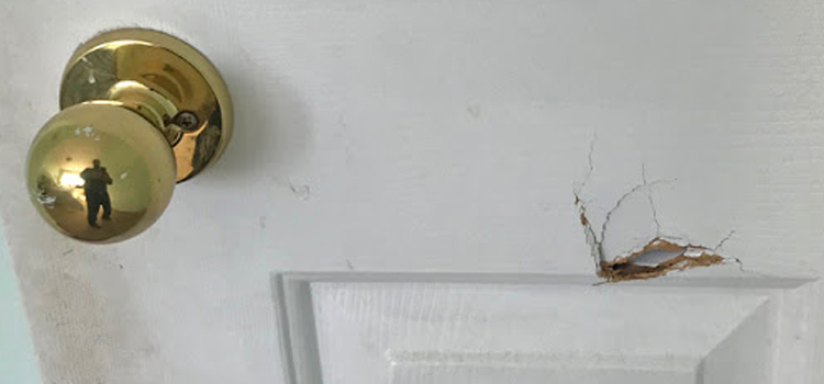 interior door hole repair Brea