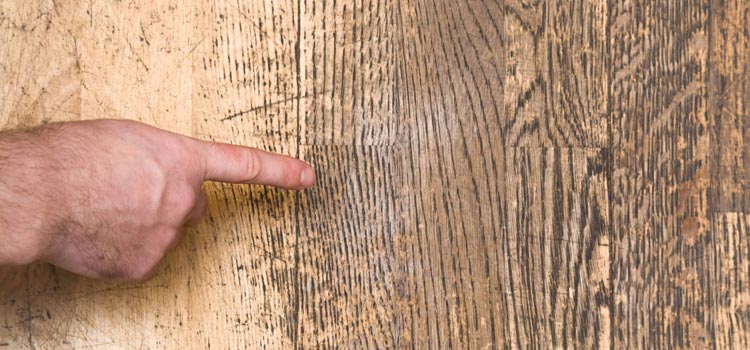 Wood Door Scratch Repair in Brea